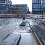 Sturmflut in der Hafencity