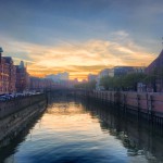 Speicherstadt Hamburg, Zollkanal, Hamburg Fahrradtour