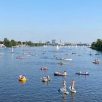 Alster, Sommer, Wassersport