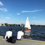 Alster, Sommer, Segeln,