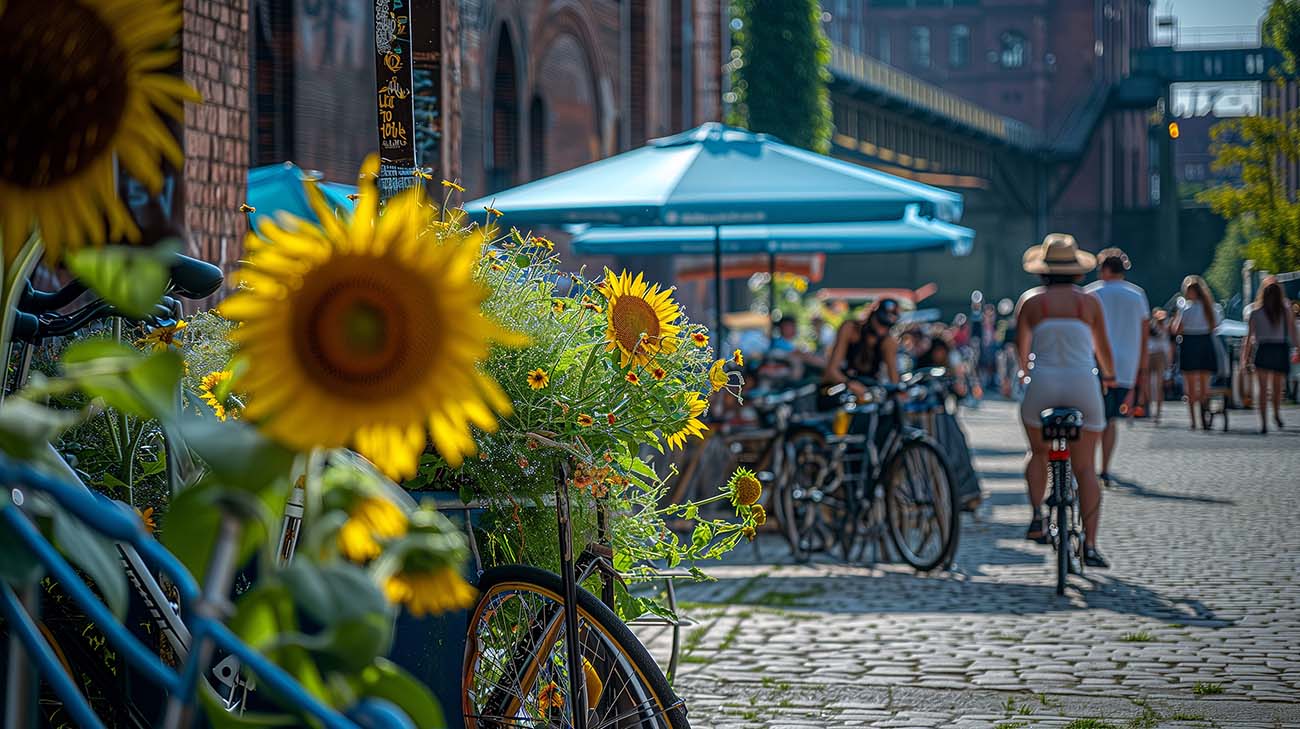 Hamburg Fahrradtour durch die Szeneviertel