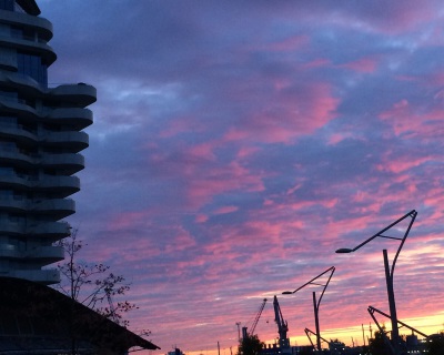 Abend in der Hafencity