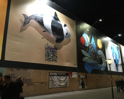 St. Pauli, Canvas Wal, Spielbudenplatz