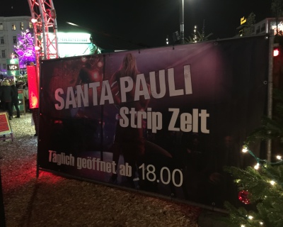Santa Pauli Stripzelt