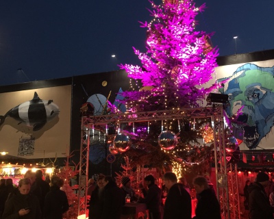 Santa Pauli Weihnachtsbaum